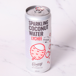 Sparkling Coconut Water with Lychee - Bonsoy